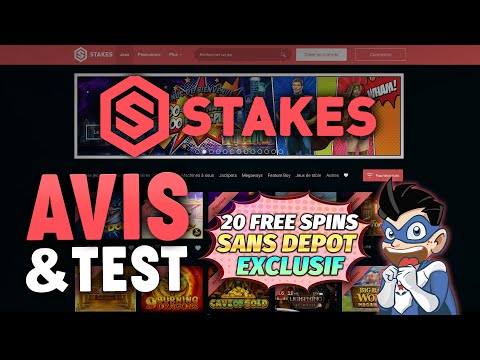 STAKES CASINO ✔️ Avis &amp; Test (Bonus Exclusif Freespins sans dépôt)