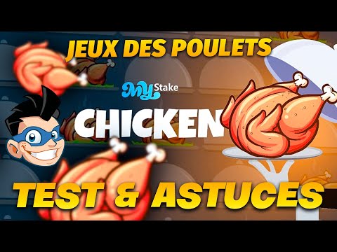 🍗 DÉCOUVERTE ET TECHNIQUES SUR LE JEU DES POULETS - Jeu Chicken My Stake 🎮