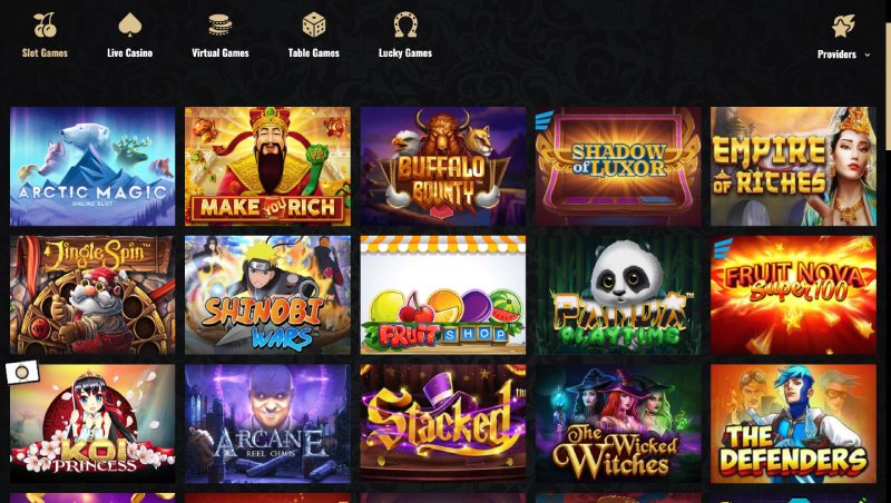 capture d'écran jeux de casino harrys casino