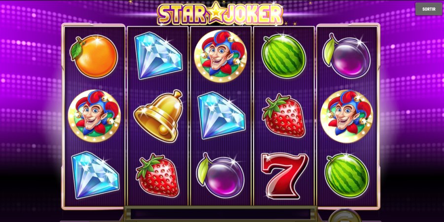 capture d'écran machines a sous star joker