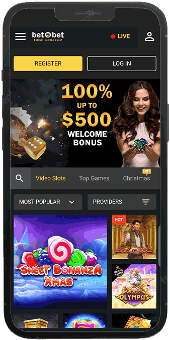 version mobile betobet casino