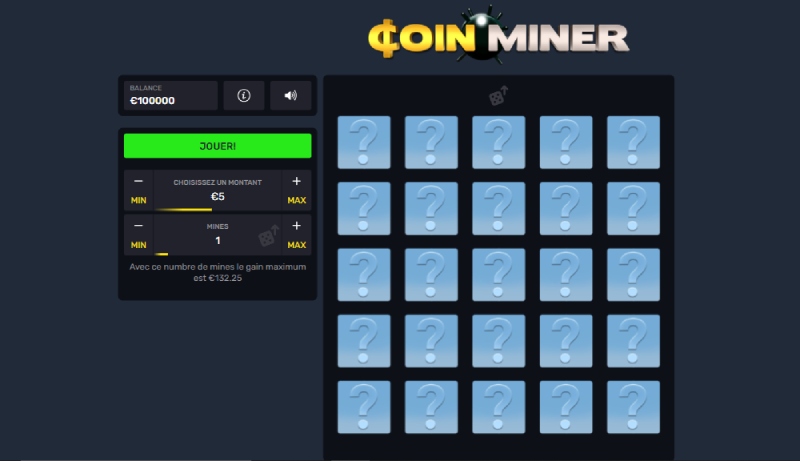 capture d'écran coin miner