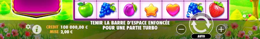 commandes slot fruit party 2