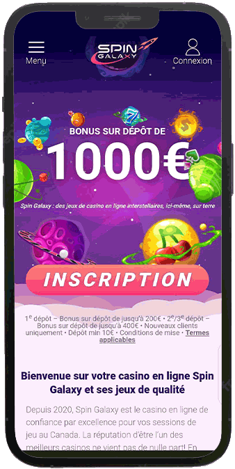 version mobile spin galaxy