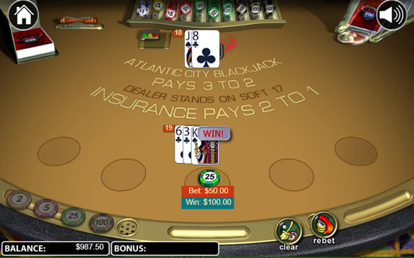 capture d'écran gain atlantic city blackjack 2