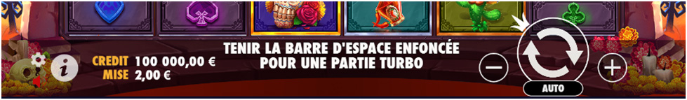 commandes slot muertos multiplier