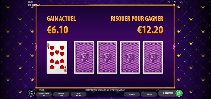 capture d'écran risk game slot jolly queen