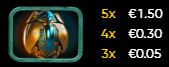 symbole scarabée slot joker ra sunrise