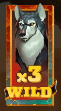 symbole stacked wild slot majestic wolf