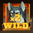 symbole wild slot majestic wolf