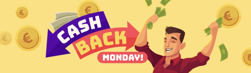 capture d'écran bonus cashback zinkra casino