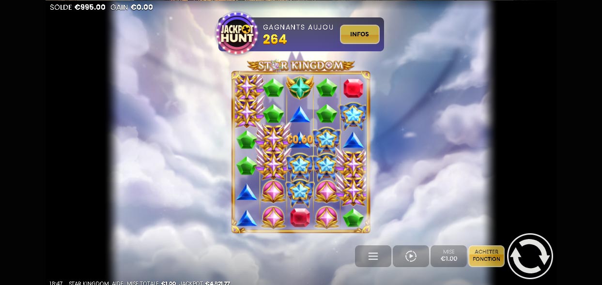 capture d'écran slot star kingdom
