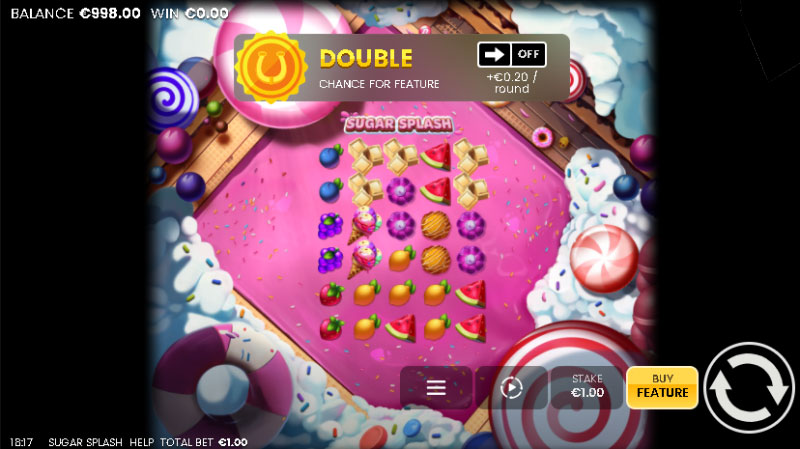 capture d'écran slot sugar splash octoplay