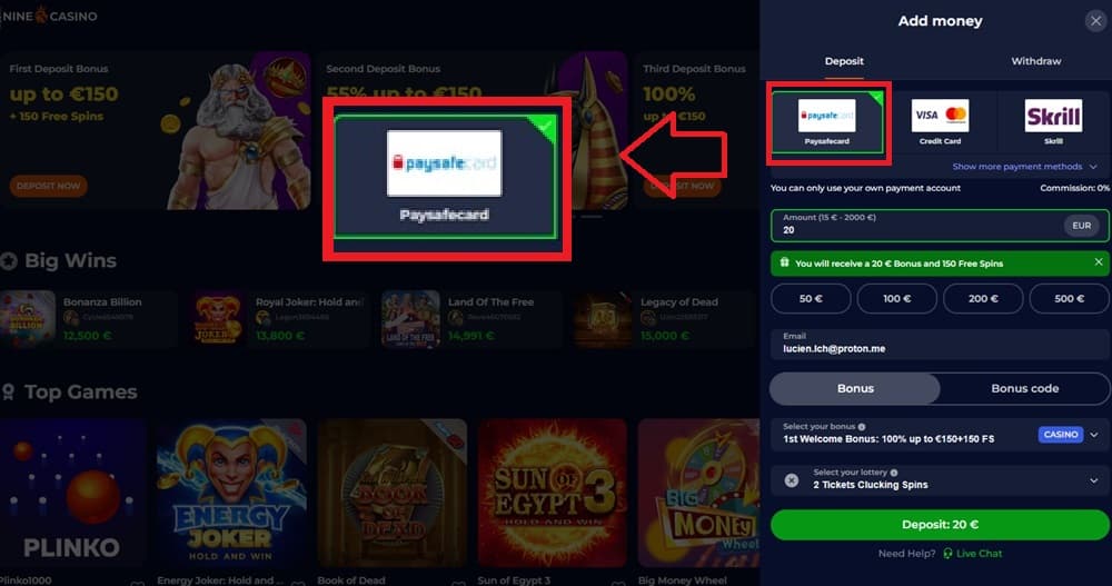 nine-casino-paysafecard