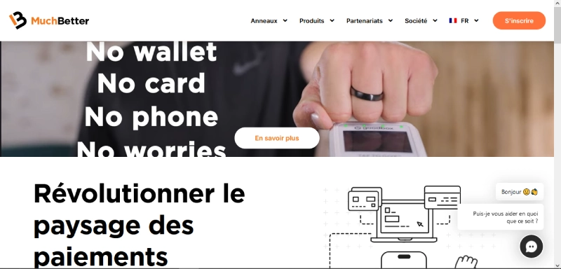 capture d'écran d'accueil muchbetter