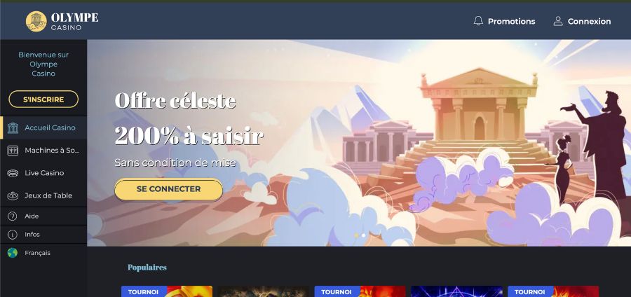 Olympe casino KYC