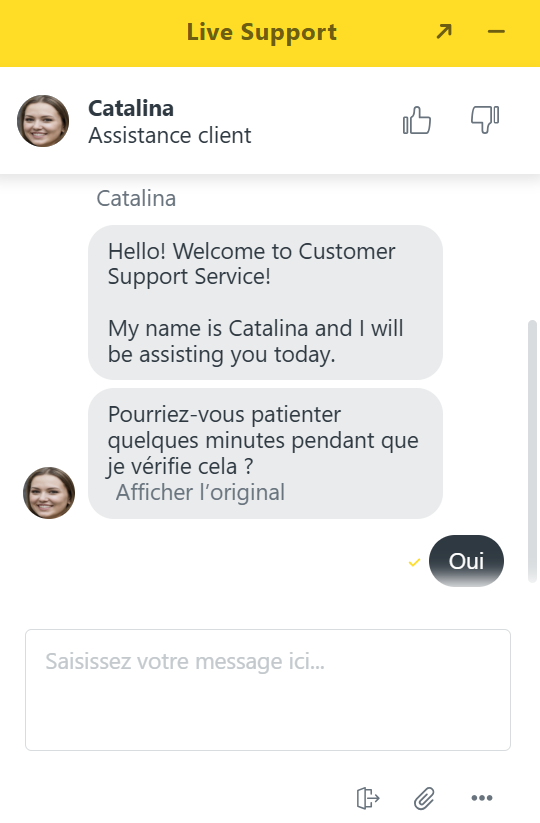 service client fezbet