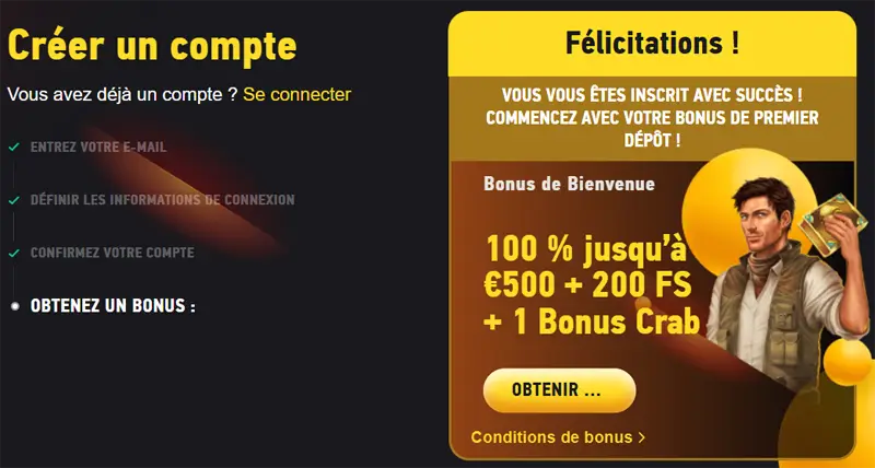 Validez votre inscription